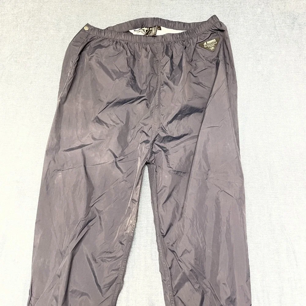 Jeantex Track Rain Pants Mens XL Gray Breathable Training Waterproof T3000